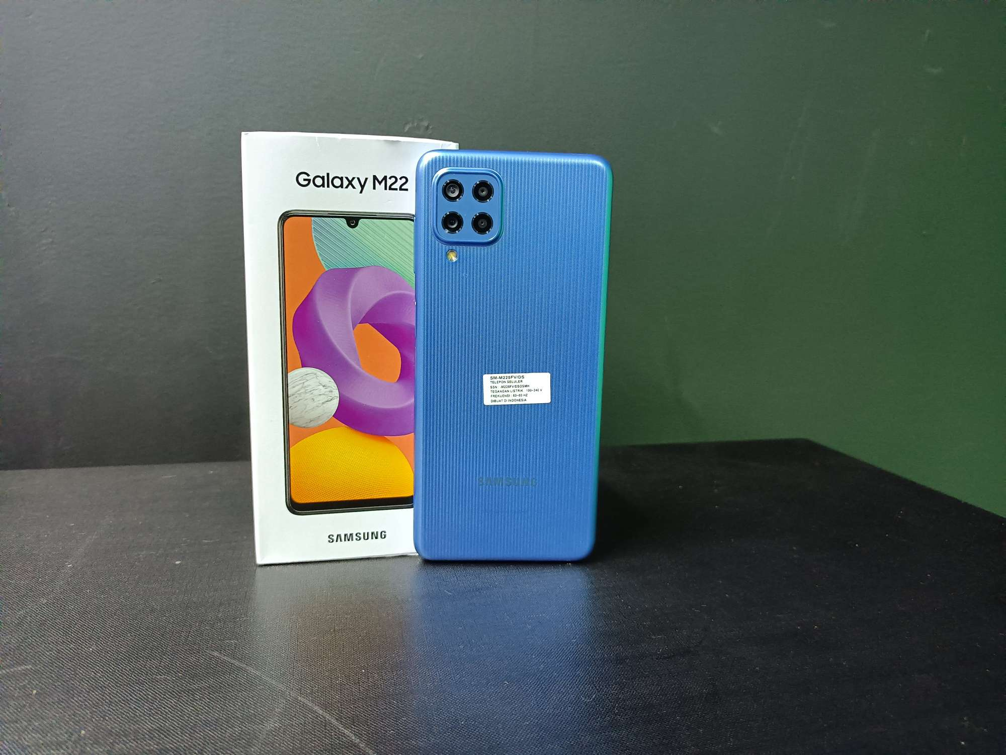 Samsung Galaxy M22, hp terjangkau yang punya baterai besar.