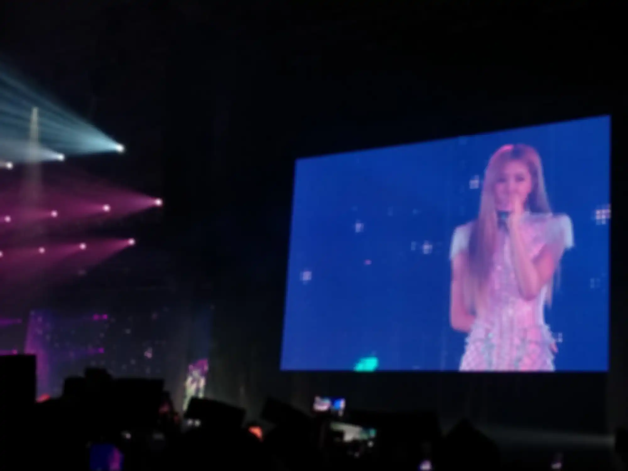 Rose BLACKPINK dalam Konser bertajuk 2019 World Tour BLACKPINK In Your Area Jakarta