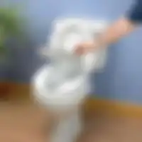 Jangan lupa tutup lagi dudukan toilet.