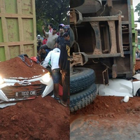 Kisah Haru Korban Tewas Kecelakaan Mobil Sigra Tertimpa Truk Tanah di Tangerang untuk Selamatkan Bayinya