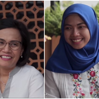 Sri Mulyani Bertemu Raeni, Anak Pengayuh Becak yang Jadi Wisudawati Terbaik, 'Saya Sangat Bangga, Kamu Jadi Generasi yang Mewujudkan Cita-cita'