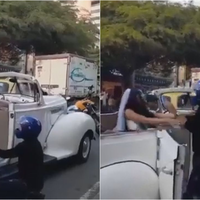 Seorang Pria Hentikan Mobil Mantan Kekasihnya yang Hendak Menikah, Kemudian Lakukan Hal Tak Terduga Ini