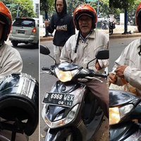 Kisah Kebaikan Pak Soleh, Tukang Ojek Tua di Stasiun Palmerah