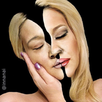 Luar Biasa, Hanya Dengan Make-up, Wanita Ini Berhasil Ciptakan Desain Ilusi yang Sangat ‘Ajaib’