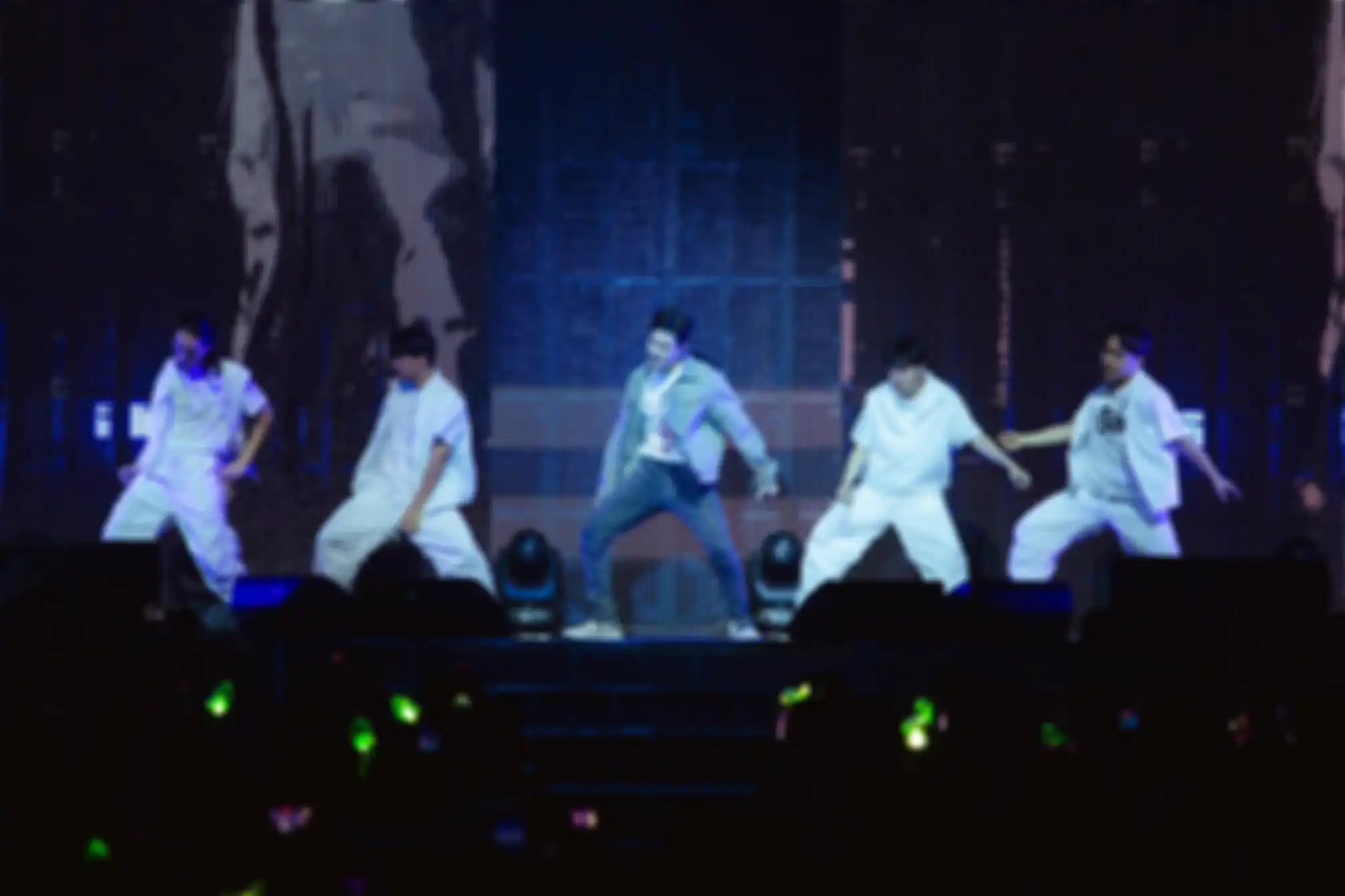 Jay B di 2022 World Tour Jay B Tape: Press Pause in Jakarta di Kasablanka Hall, Sabtu (22/10/2022)