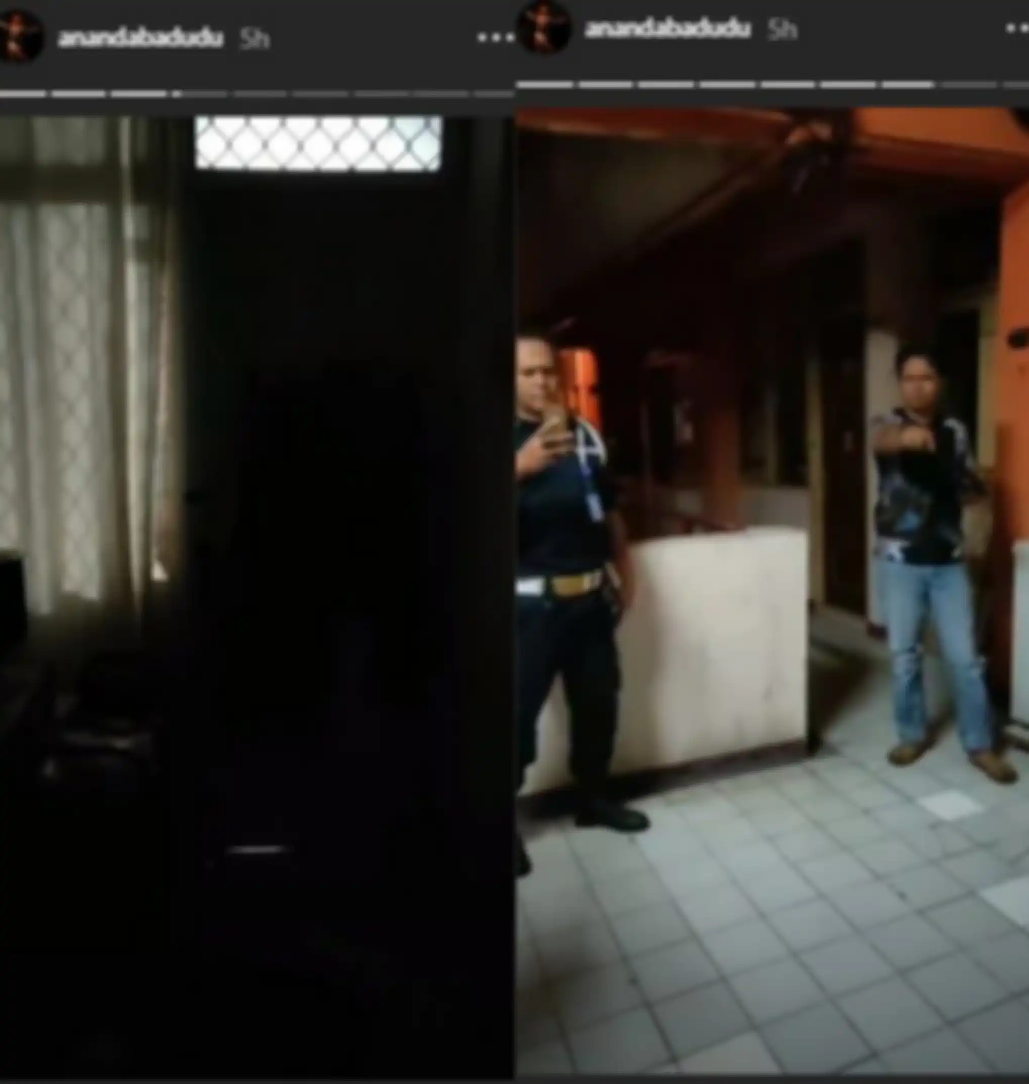 Detik-detik Ananda Badudu dijemput polisi
