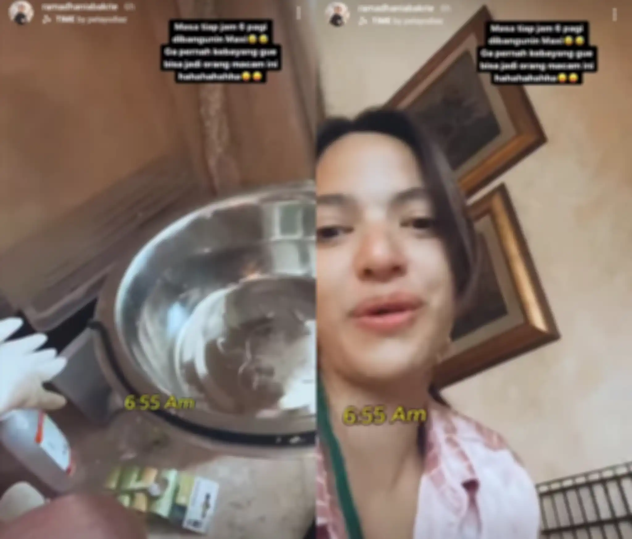 Nia Ramadhani akui tidak menyangka harus bangun pagi-pagi demi siapkan makanan peliharannya