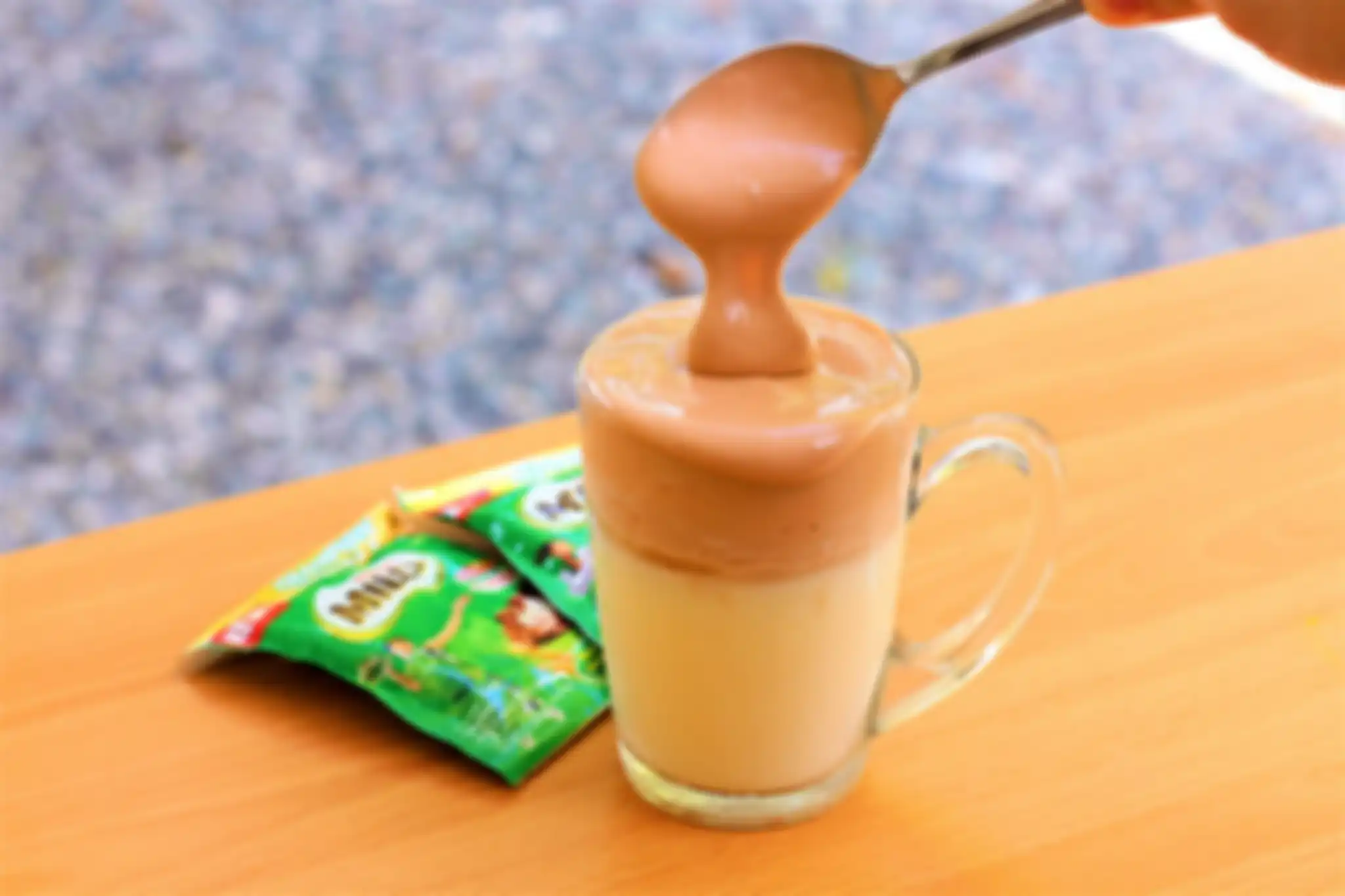 Dalgona Milo.
