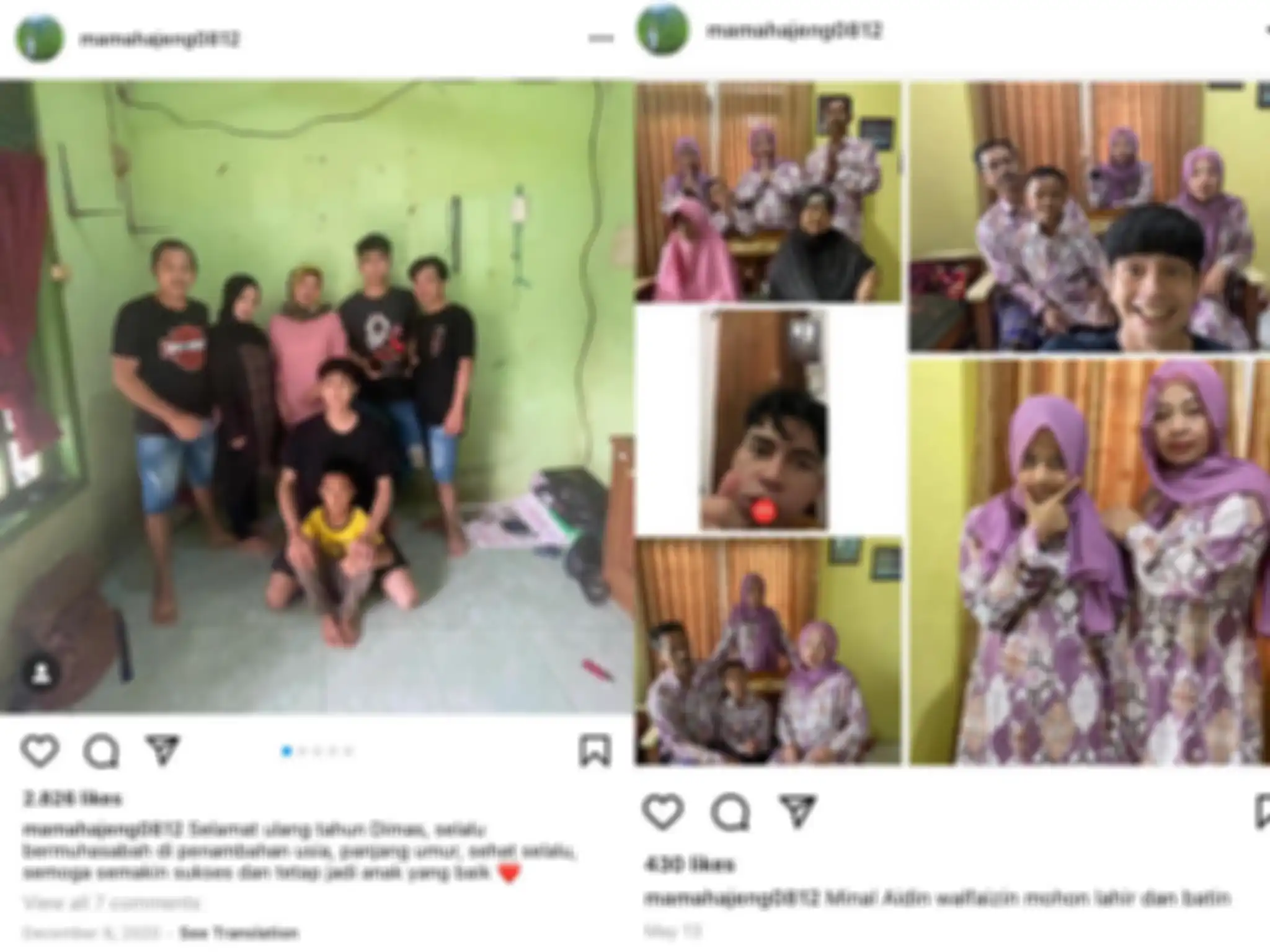 Kontrakan dan rumah milik Dimas Ahmad