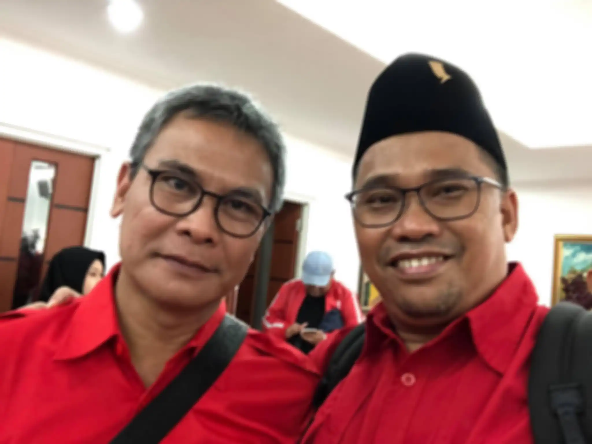 Pencetus Dewan Kolonel PDIP ternyata sempat sentil Kapolri Jenderal Listyo Sigit soal Ferdy Sambo. Foto Johan Budi dibahas. 