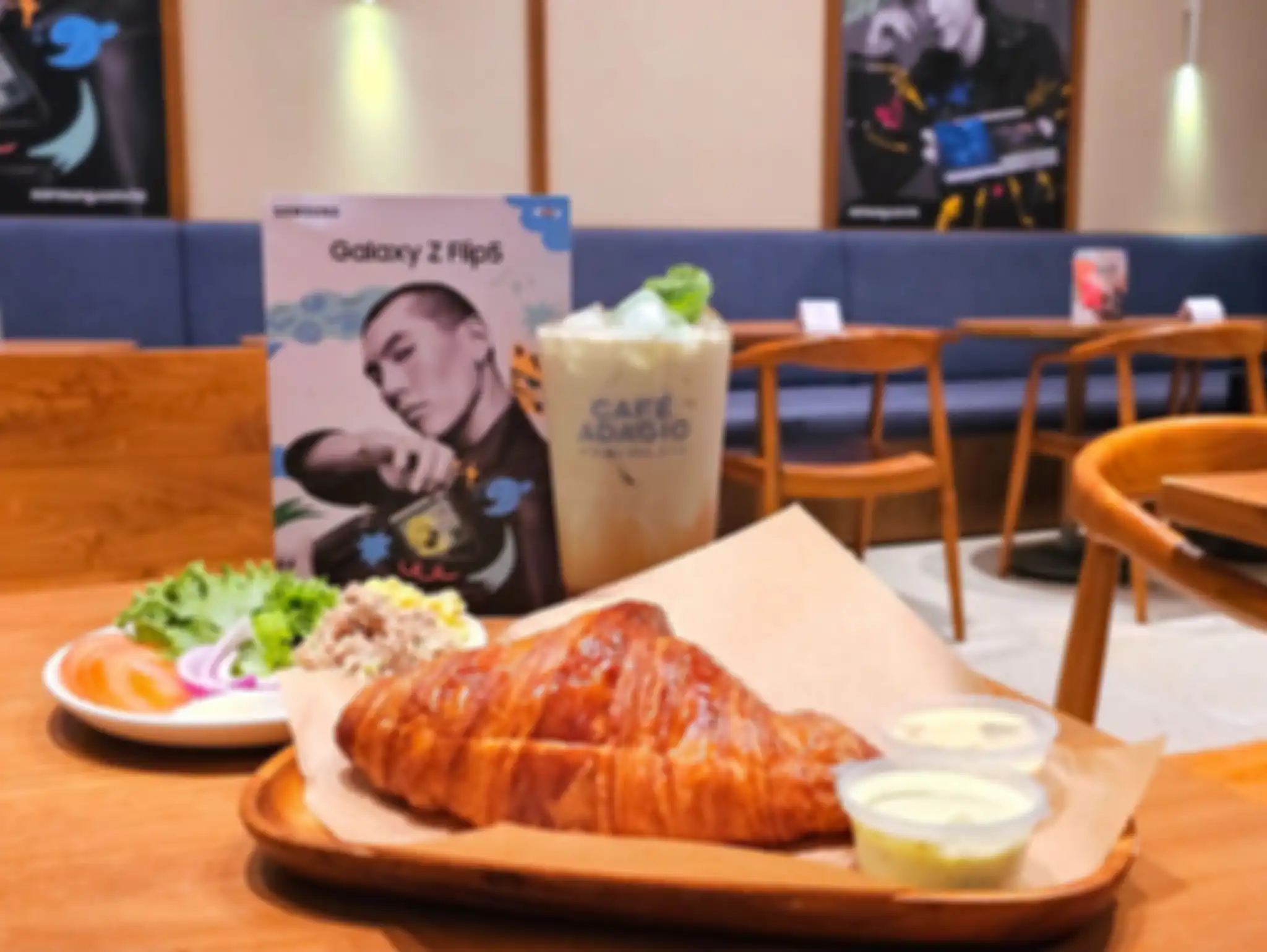 Menu khusus Paris Baguette bersama Samsung