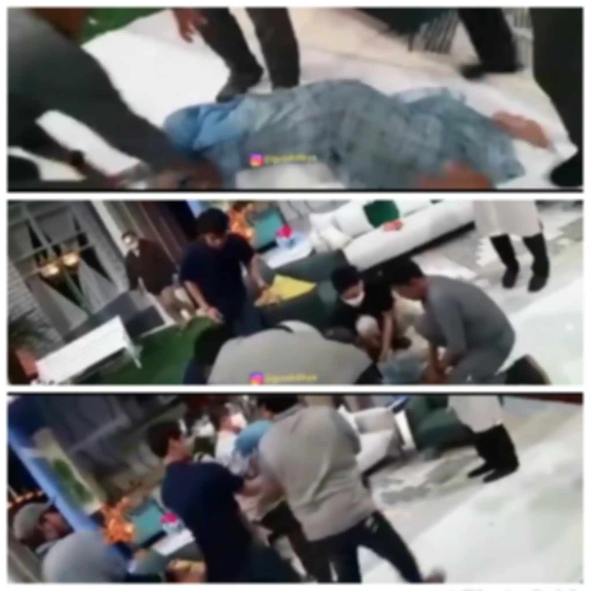 Lesty terjatuh saat syuting hingga Rizky Billar (kemeja biru) panik