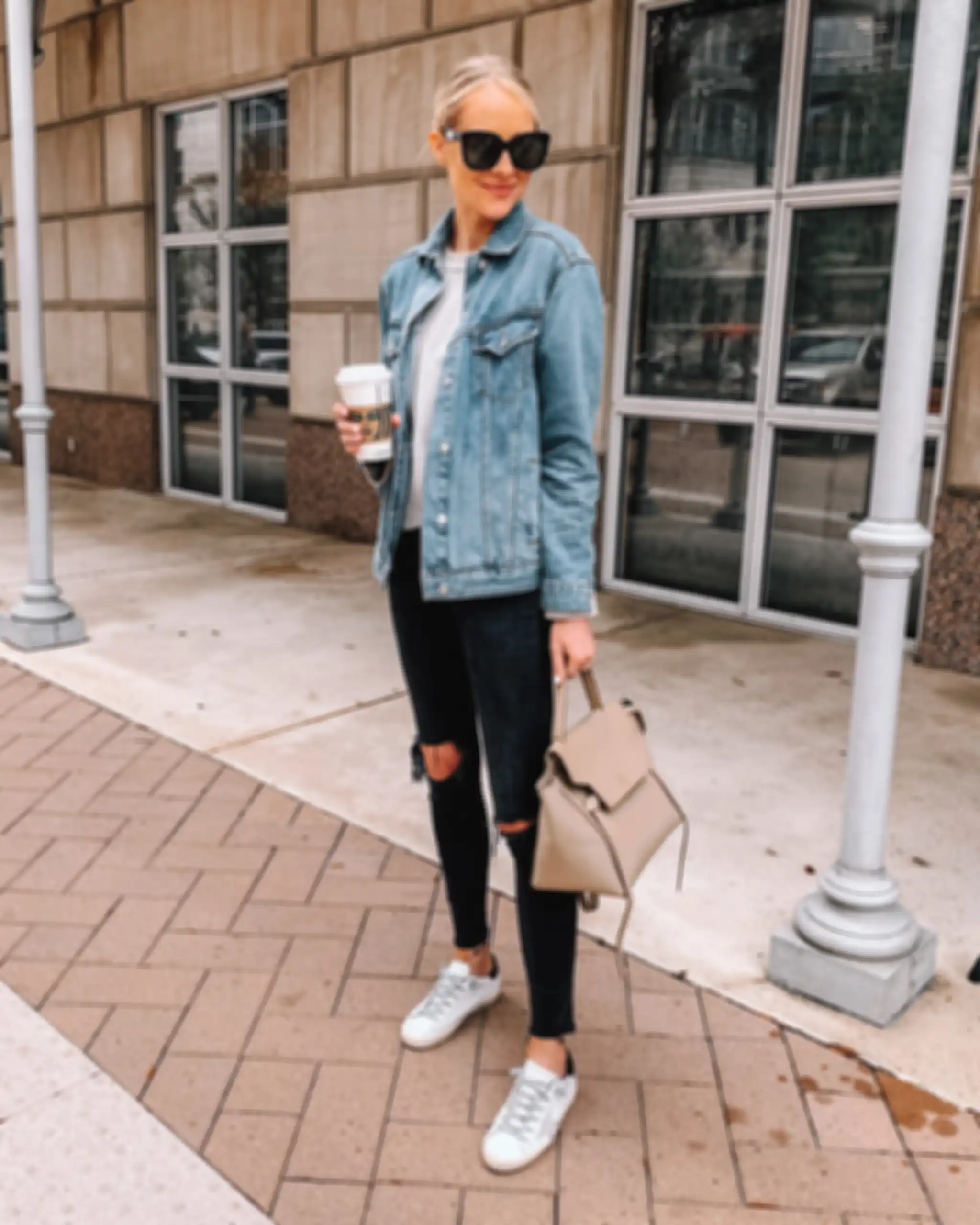 Denim jacket dan jeans