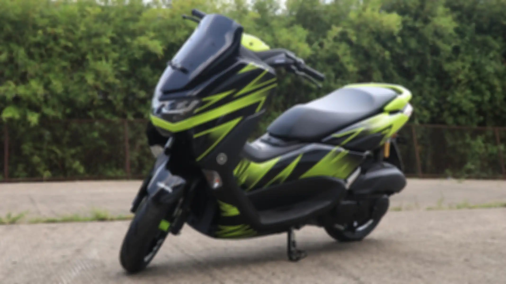 Modifikasi tampilan All New NMAX 155 garapan Main Dealer PT Thamrin Brothers.