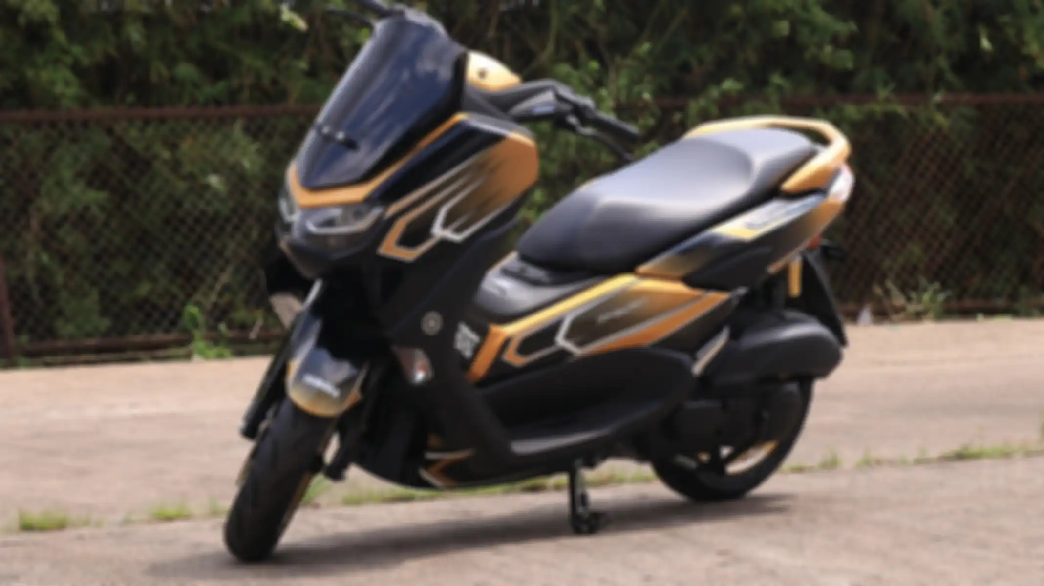 Modifikasi tampilan All New NMAX 155 garapan Main Dealer PT Thamrin Brothers.