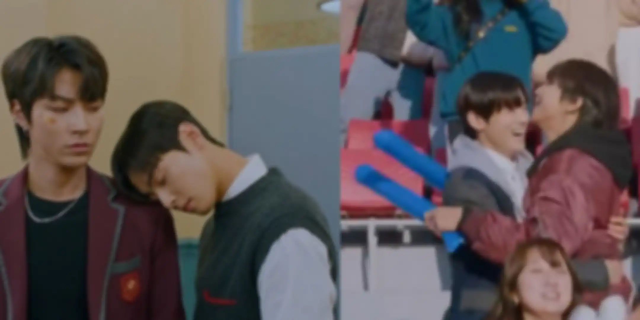 Suho dan Han Seojun dalam drama Korea True Beauty 