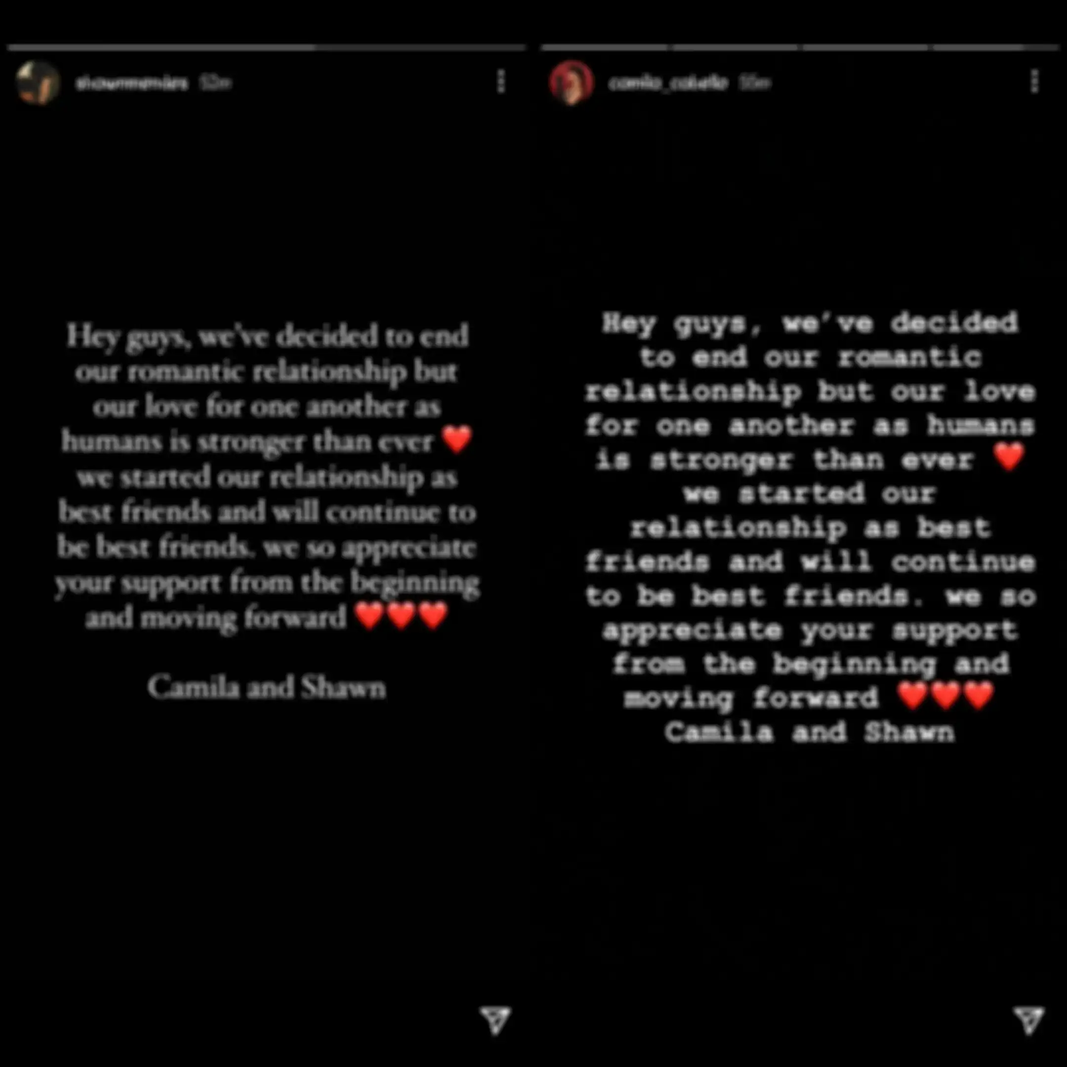 Shawn Mendes dan Camila Cabello putus