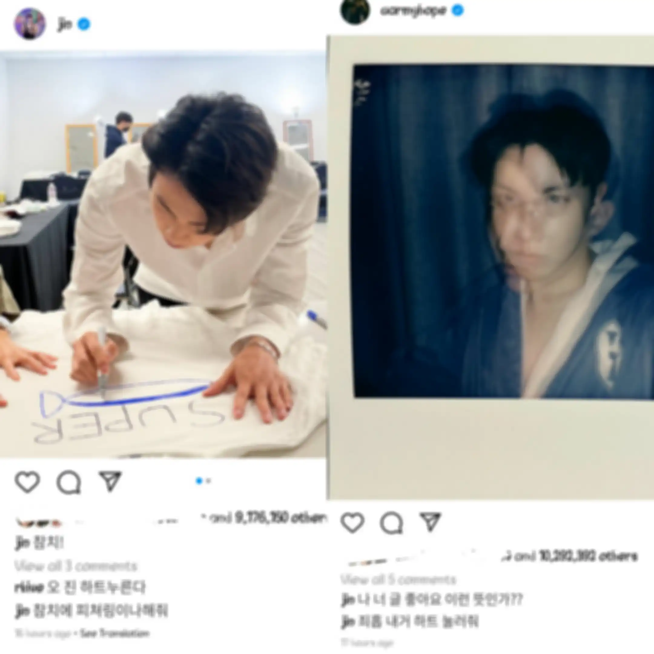 BTS struggling main IG