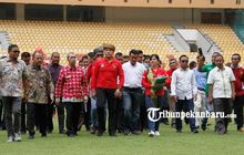 PSSI Minta Jaminan Pemprov Untuk Renovasi Cepat Stadion Utama Riau