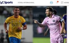 Dua GOAT Kembali Bertemu, Cristiano Ronaldo dan Lionel Messi Rebut Piala Kaleng di Arab Saudi