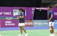 Hasil Final Taipei Open 2025 - Reflek Kilat dan Kartu Kuning, Jafar/Felisha Kalahkan Dejan/Fadia