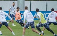 GALERI FOTO - Sesi Latihan Terbuka Timnas Argentina