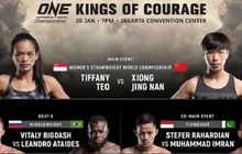 Tiffany Teo Vs Xiong Jing Nan Jadi Laga Utama ONE: Kings of Courage