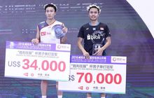 Ekspresi Wajah Kento Momota Usai Singkirkan Anthhony Sinisuka Ginting di Denmark Open 2018 Jadi Sorotan