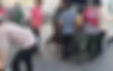 Darah Berceceran, Truk Mogok Renggut Nyawa Pemotor Honda Vario di Sidoarjo