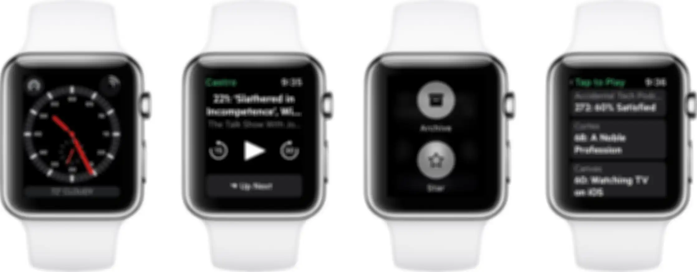Castro Podcast di Apple Watch
