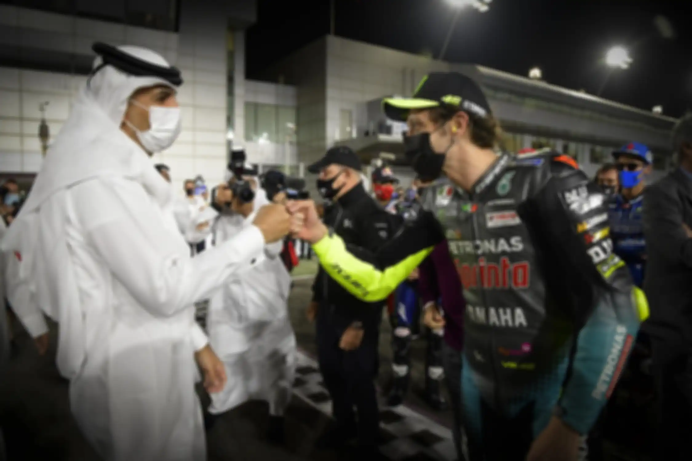 Valentino Rossi memiliki banyak kenalan Sultan di Negara Arab