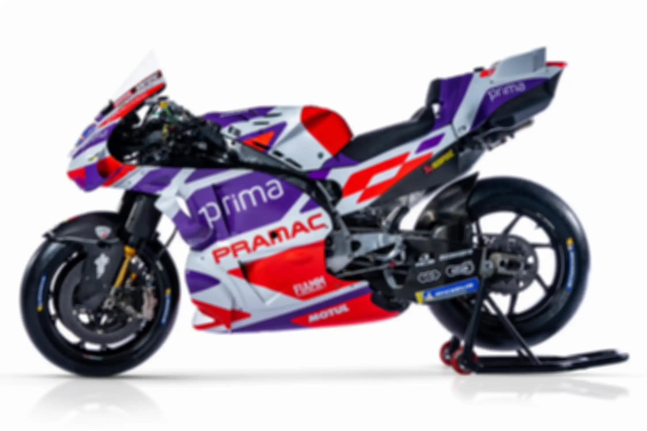 Livery Prima Pramac Racing untuk MotoGP 2023. 
