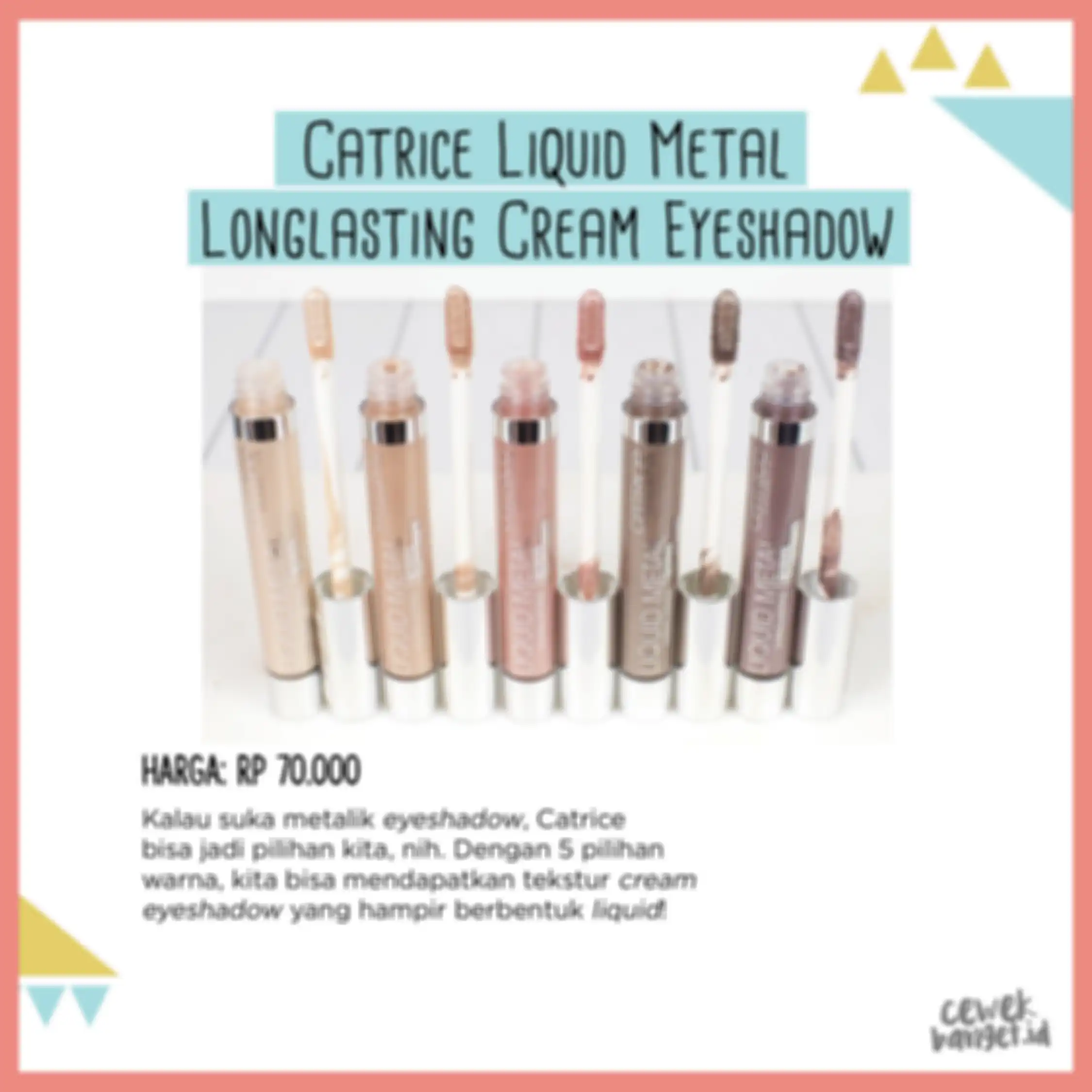 Catrice Liquid Metal Longlasting Cream Eyeshadow