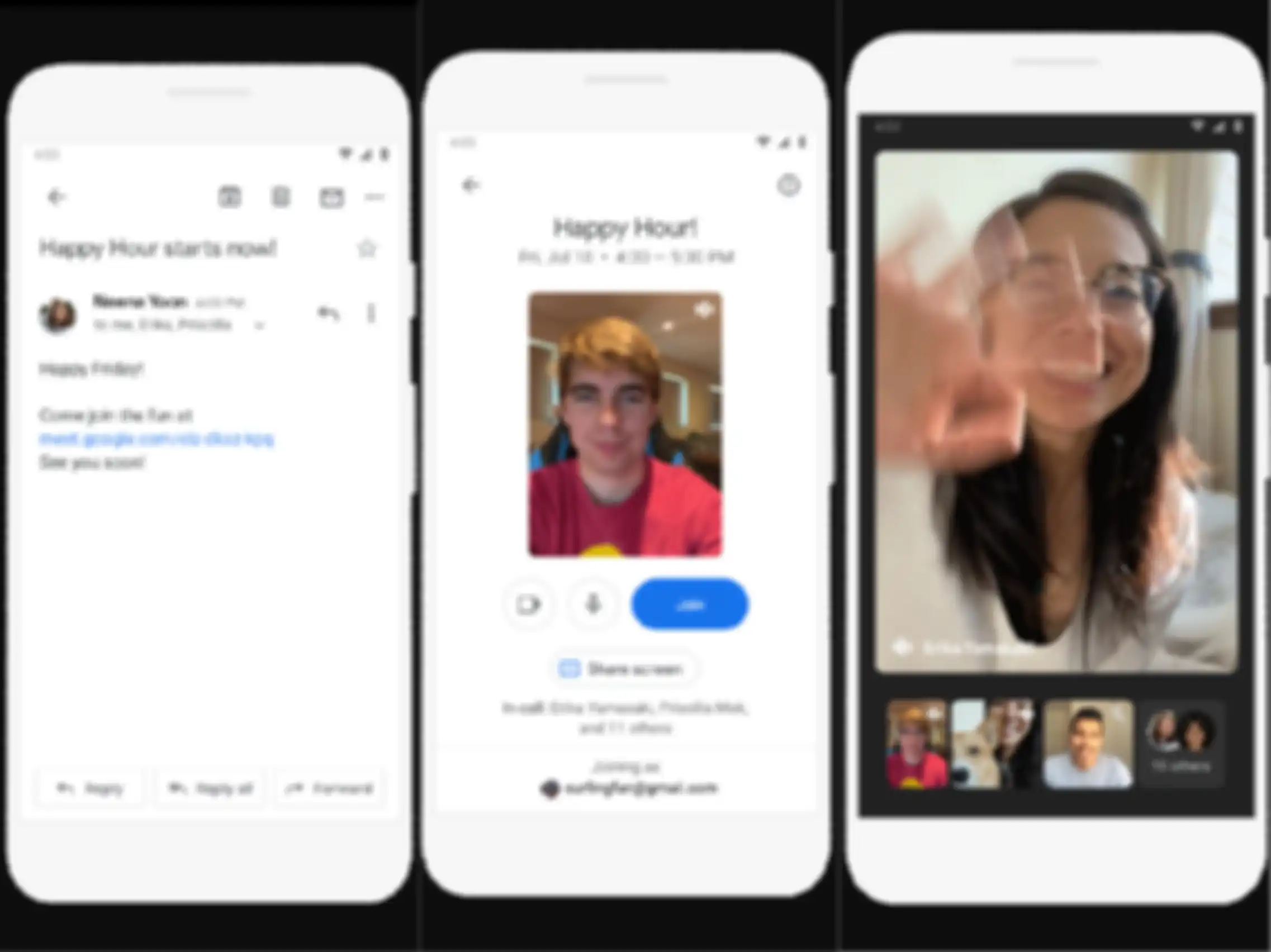 Google Meet di Gmail