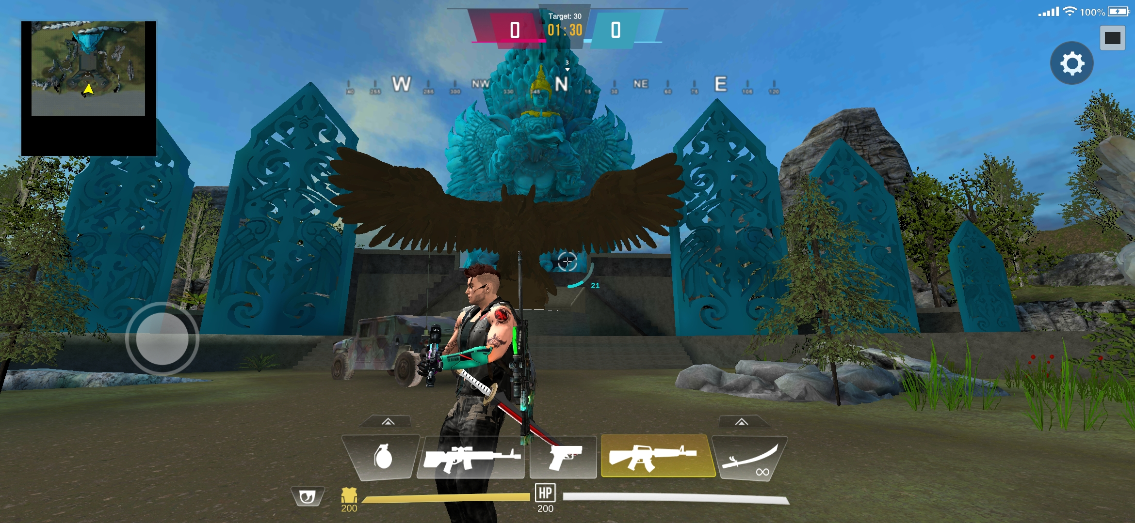 Screenshot gameplay Wardeka.