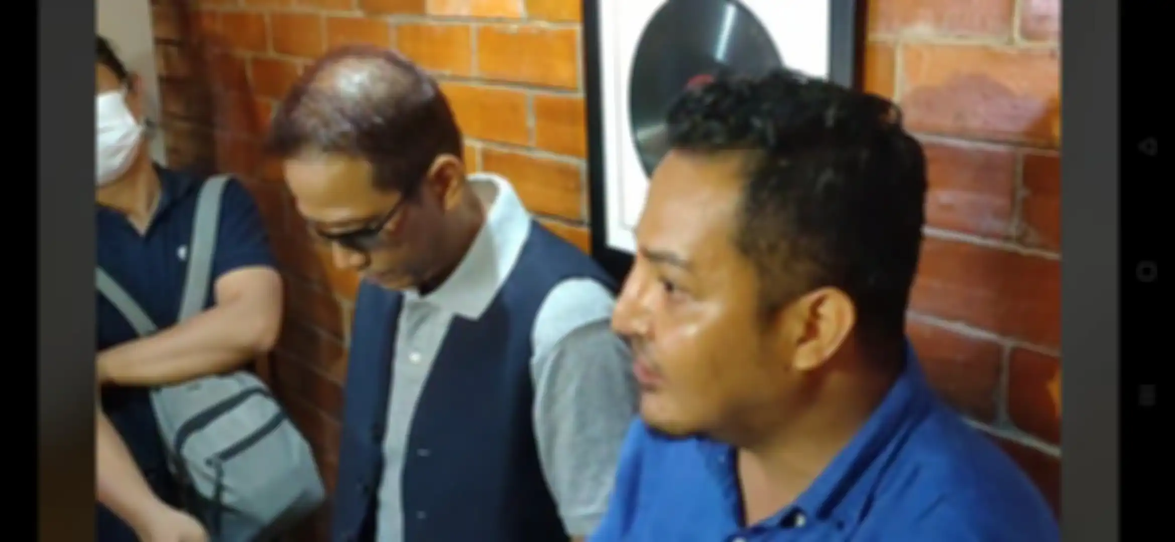 Dede ketika mendampingi Doddy Sudrajat di kawasan Pasar Minggu, Jakarta Selatan, Rabu (22/6/2022).