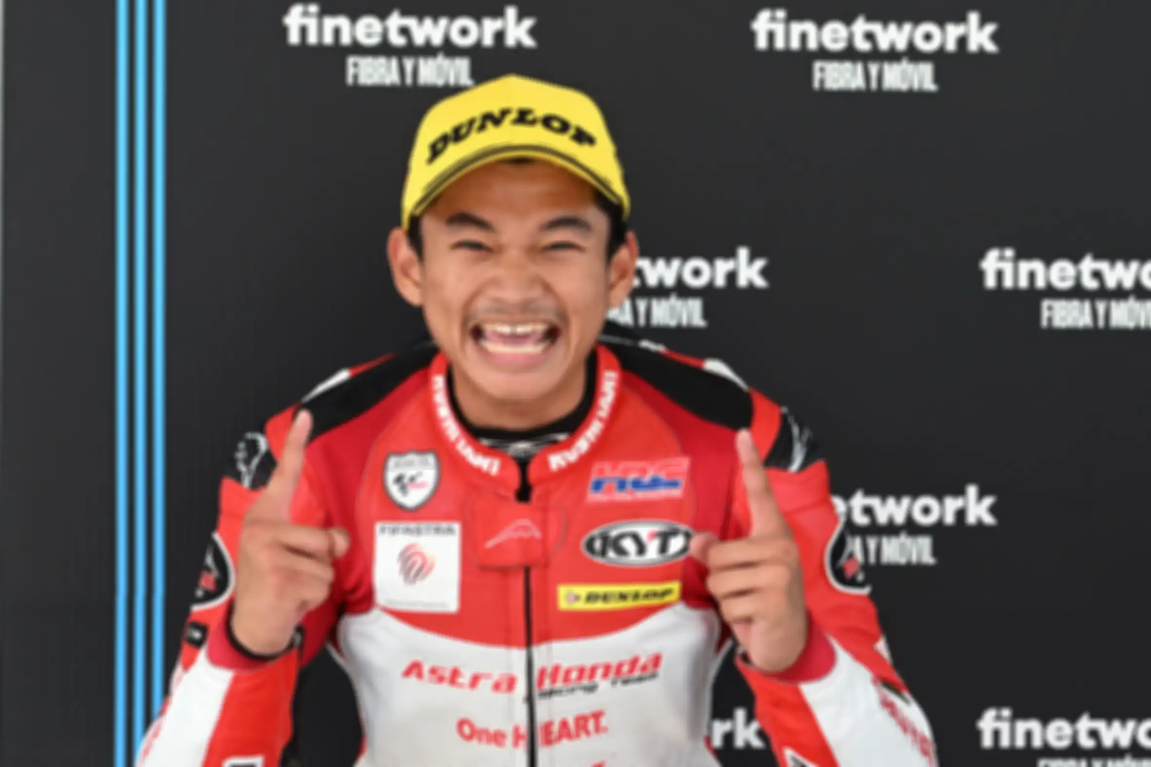 Fadillah Arbi Aditama, pembalap Indonesia pertama menang di JuniorGP 2023.