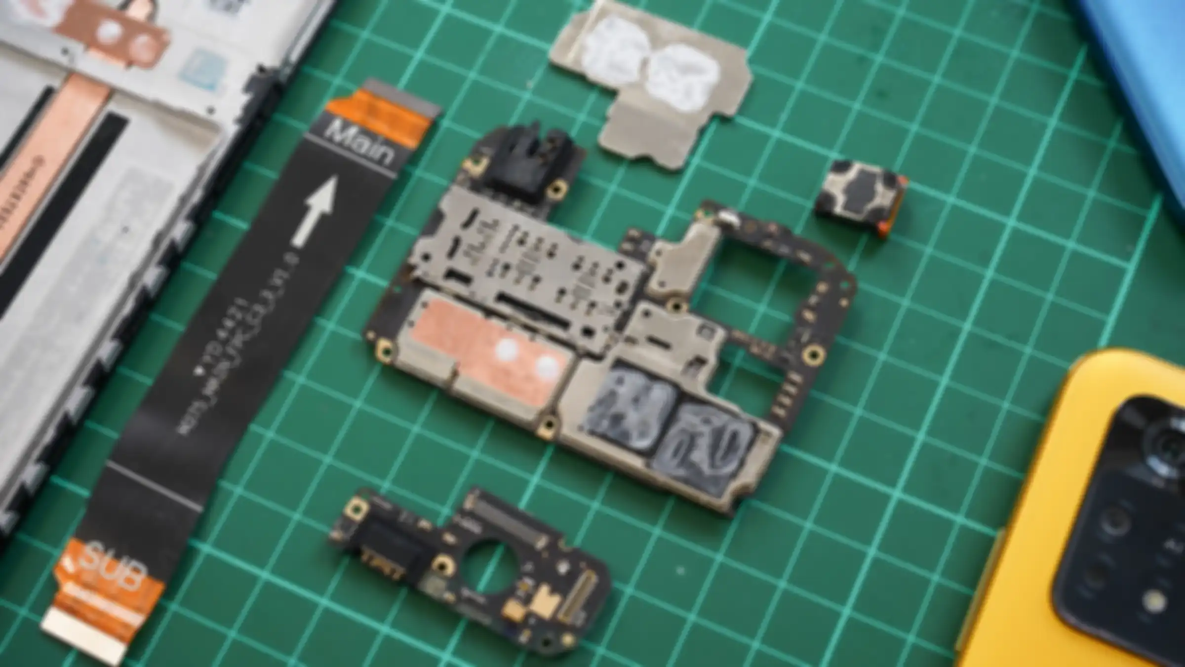 Bagian chipset dan sistem pendingin POCO M4 Pro