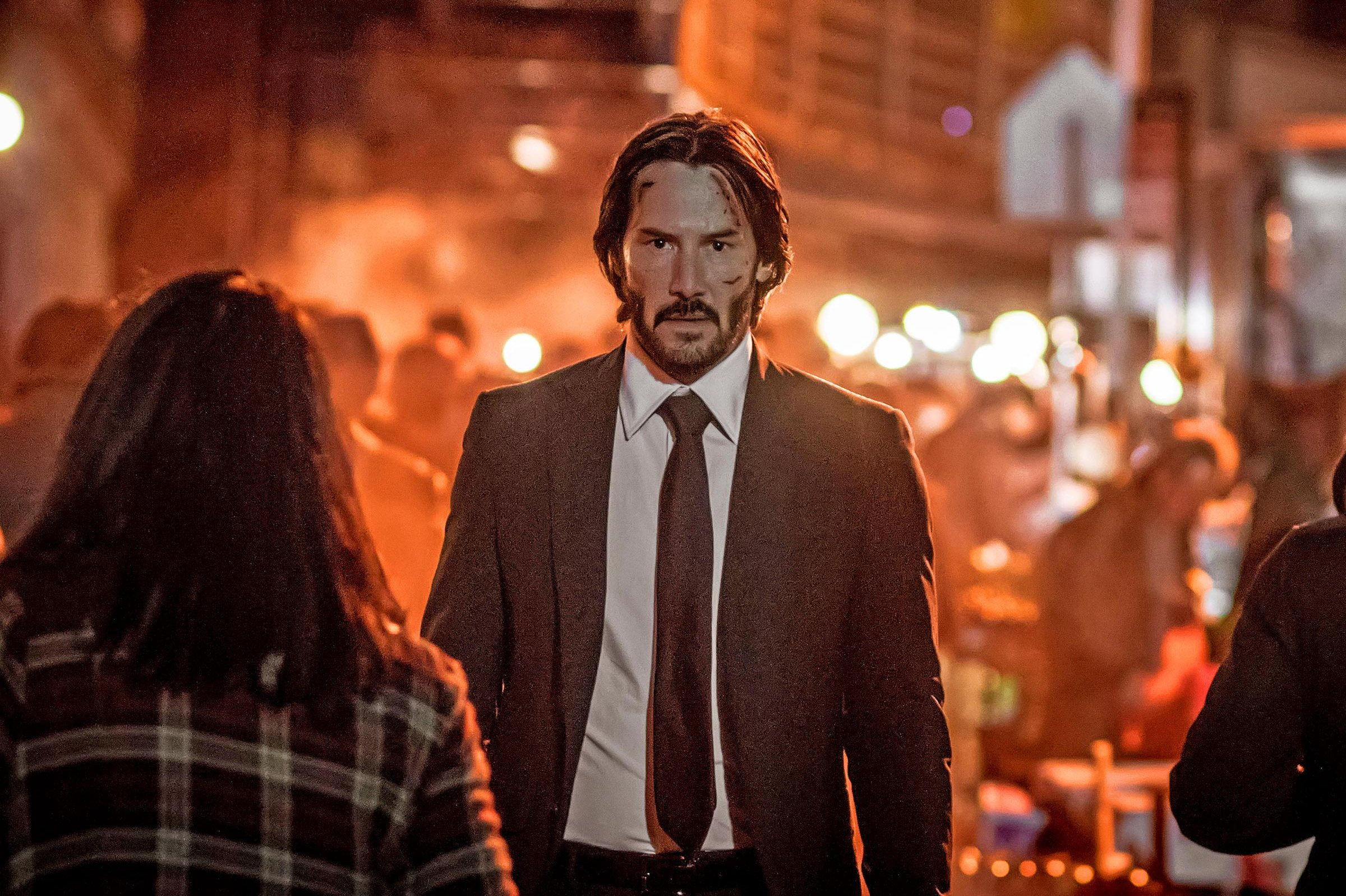 Keanu Reeves stars as John Wick in JOHN WICK: CHAPTER 2.
