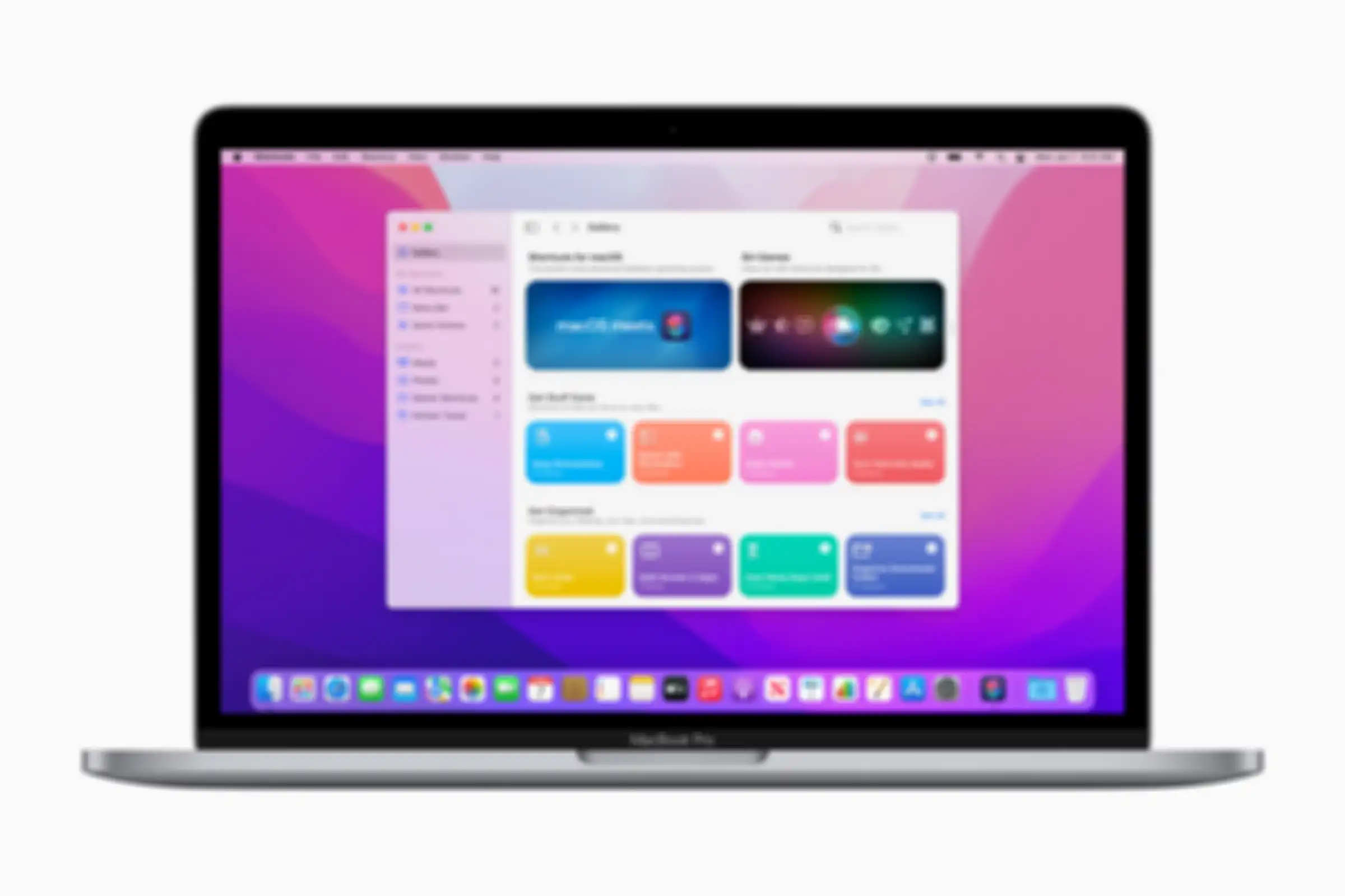 Shortcut macOS Monterey