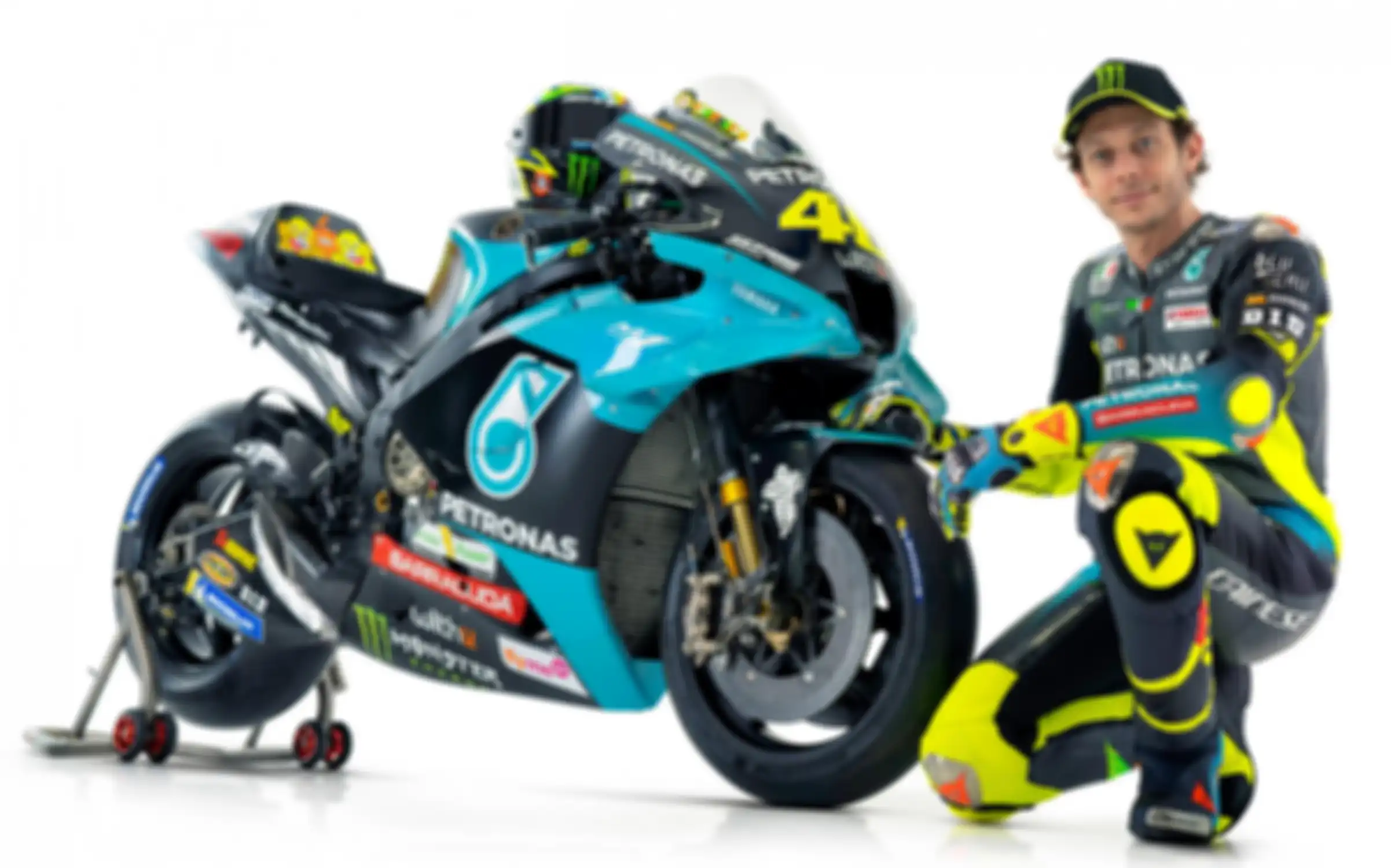 Valentino Rossi dan Yamaha YZR M1 Petronas untuk MotoGP 2021