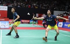 Fajar/Rian Bertekad Tak Mau Kalah Ketiga Kalinya dari Marcus/Kevin