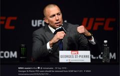 Legenda UFC Bongkar Kelebihan yang Dimiliki Selama Bertarung