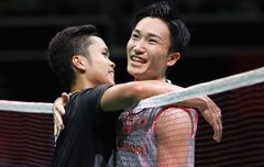 Rekor Pertemuan Anthony Ginting Vs Kento Momota Jelang Final China Open 2019