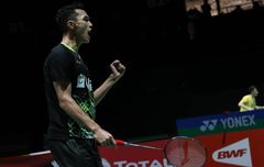 Hasil China Open 2019 - Jonatan Christie Ditumbangkan Shesar Hiren