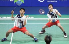 Hasil Korea Open 2019 - Fajar/Rian ke Final Usai Runtuhkan Menara Kembar China