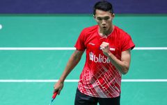 Hasil Fuzhou China Open 2019 - Ritme Lambat Jonatan Bikin Lawan Alami Deja Vu