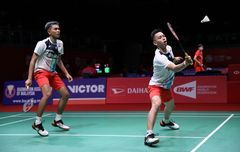 Malaysia Masters 2020 - Inilah Head-to-Head Marcus/Kevin Vs Fajar/Rian