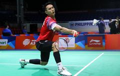 Hasil Kejuaraan Beregu Asia 2020 - Jonatan Pastikan Kemenangan Indonesia atas Filipina