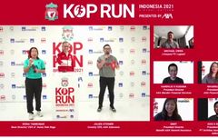 Kop Run Indonesia 2021 Digelar Virtual, Michael Owen Tantang Masyarakat Indonesia Tetap Bugar di Masa Pandemi